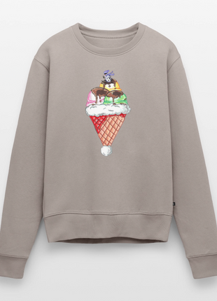 Custom SOAS Original Design Premium Sweatshirt - taupe