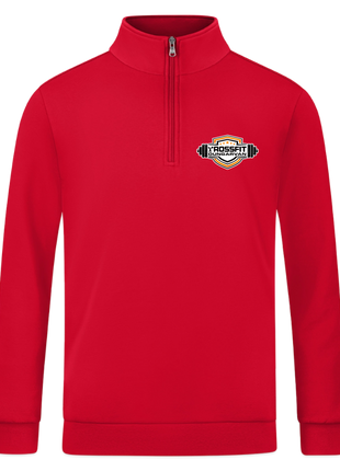 JAKO Crossfit Organic Zip Top - red