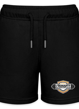Kids’ Crossfit Organic Jogging Shorts - black