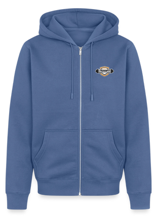 Men's Premium Crossfit Hooded Jacket - stone blue