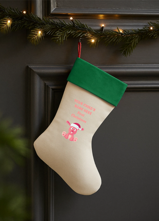 DESIGN IT YOURSELF Baby's First Christmas - natural/green