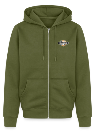 Men's Premium Crossfit Hooded Jacket - khaki