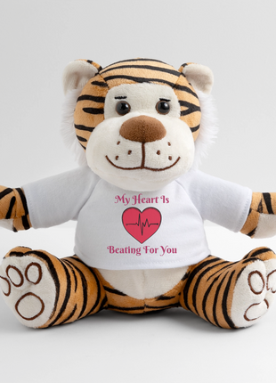 Valentines Tiger - white
