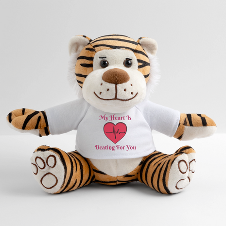 Valentines Tiger - white
