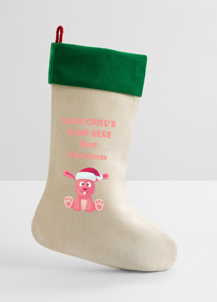 DESIGN IT YOURSELF Baby's First Christmas - natural/green