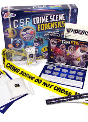 Crime Scene Kit Crime Scene Forensics Team Activity Kit - siopashop.ie