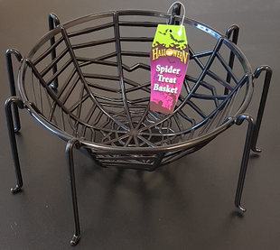 Spider Treat Basket Spider Treat Basket - siopashop.ie Black