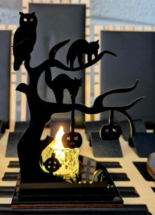 Handcrafted Halloween Tealight Holders