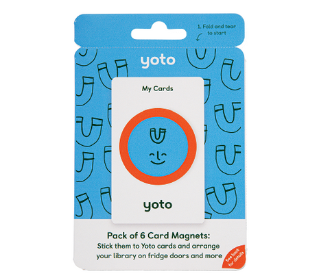 Yoto Card Magnets Yoto Pack of 6 Card Magnets - siopashop.ie