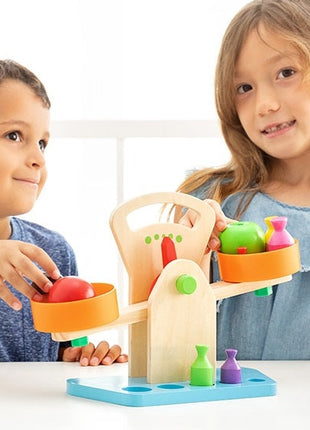 Wooden Scales Wooden Play Kitchen Scales - siopashop.ie