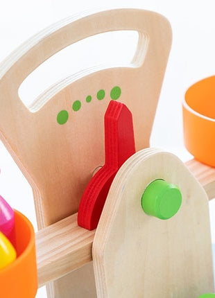 Wooden Scales Wooden Play Kitchen Scales - siopashop.ie