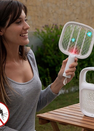 Insect Lamp and Bat Rechargeable Insect Lamp and Swatter - siopashop.ie