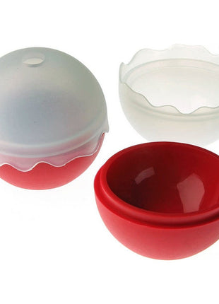 Ice Mould Large Silicone Ball Ice Cube Mould - 2 Pack - siopashop.ie