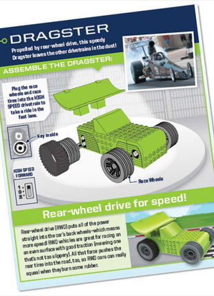 Vehicle Robot Kit MotorBlox Vehicle Lab Robot Kit - siopashop.ie