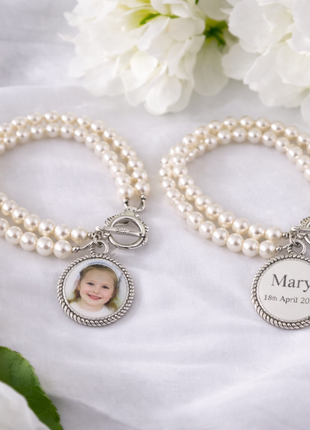 Personalised Pearl Bracelet