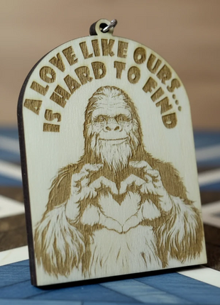 Wookiee Love Keyring